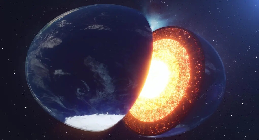 Est-t-il vrai que le noyau de la Terre s'est arrêté ?